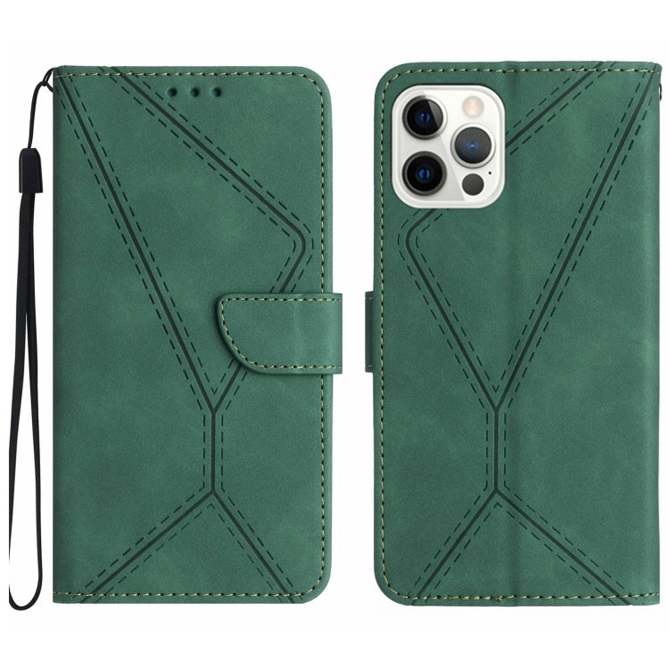 Stitching Embossed Leather Phone Case, Series 2