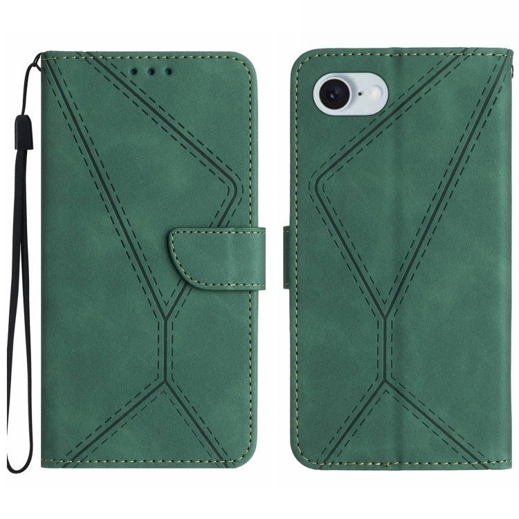 Stitching Embossed Leather Phone Case, Series 1