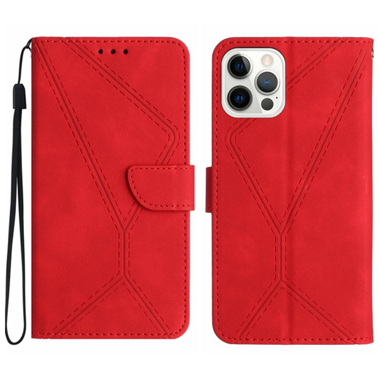 Stitching Embossed Leather Phone Case, Series 1