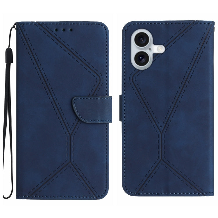 Stitching Embossed Leather Phone Case, Series 1