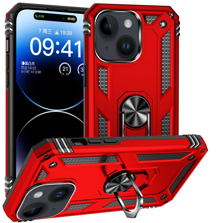 Shockproof TPU + PC Phone Case with Holder