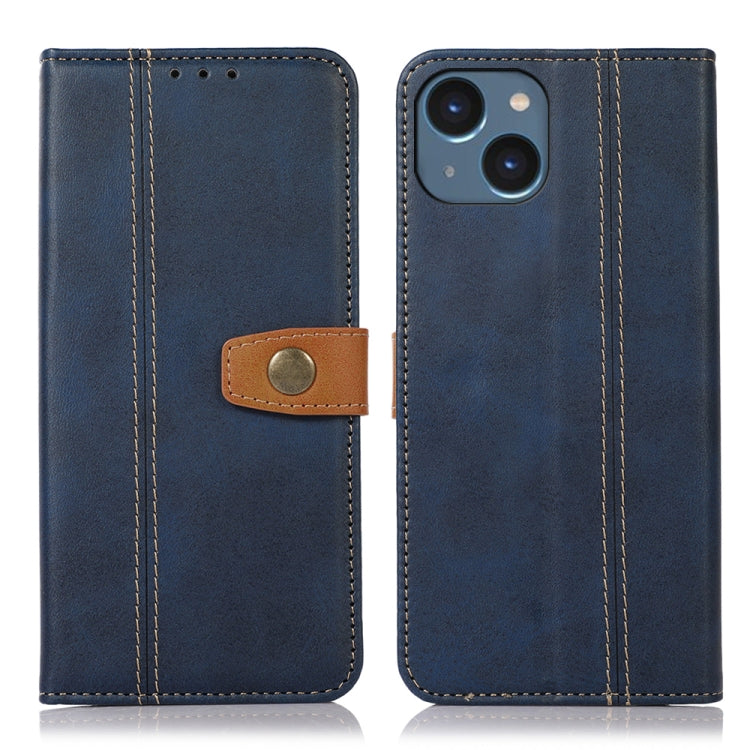 Stitching Thread Calf Texture Leather Phone Case, Series 1