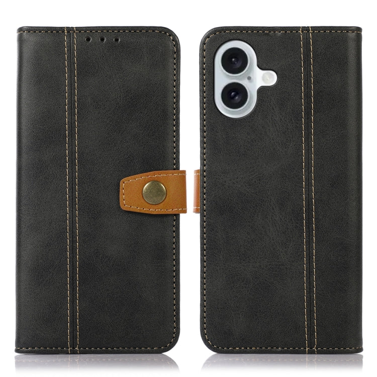 Stitching Thread Calf Texture Leather Phone Case, Series 1