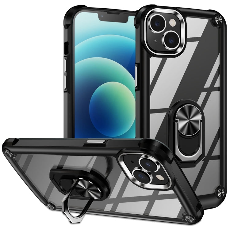 TPU + PC Lens Protection Phone Case with Ring Holder, Series 1