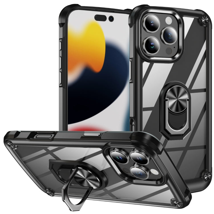 TPU + PC Lens Protection Phone Case with Ring Holder, Series 2