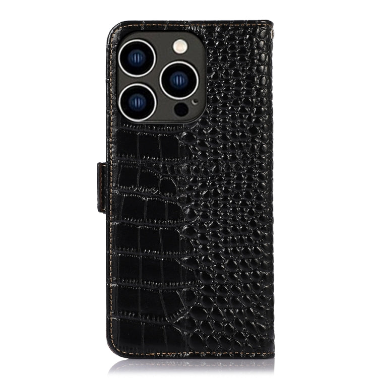 Crocodile Top Layer Cowhide Leather Phone Case, Series 1