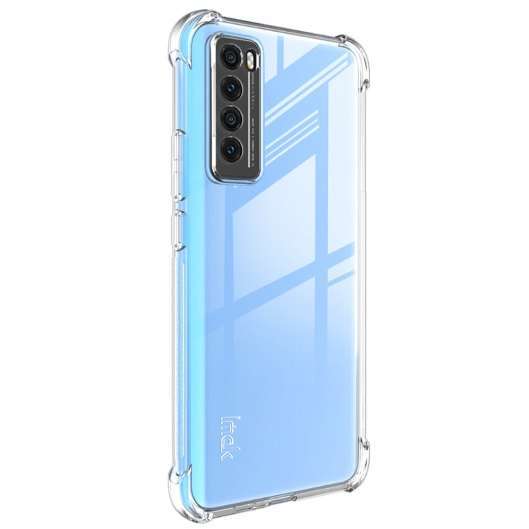 IMAK Full Coverage Shockproof TPU Protective Case, For Huawei Nova 7 5G, For Huawei Nova 7 Pro 5G, For Huawei Nova 7 SE 5G, For Huawei P Smart 2020, For Huawei P40 Pro, For Huawei P40, For Huawei Honor 30, For Huawei Honor 30 Pro, For Huawei Honor X10 5G