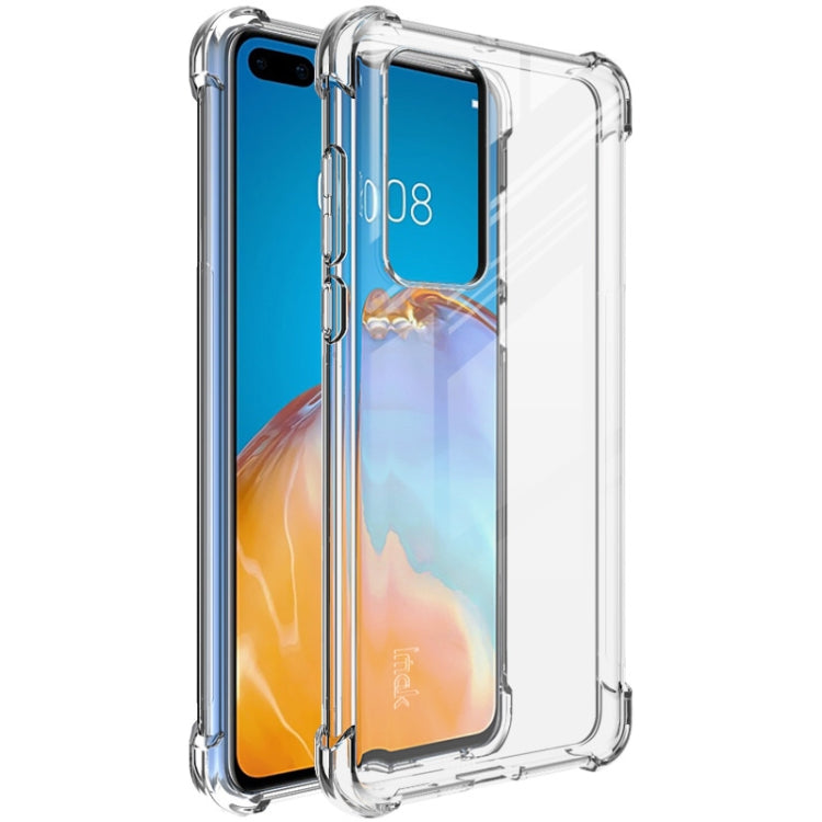 IMAK Full Coverage Shockproof TPU Protective Case, For Huawei Nova 7 5G, For Huawei Nova 7 Pro 5G, For Huawei Nova 7 SE 5G, For Huawei P Smart 2020, For Huawei P40 Pro, For Huawei P40, For Huawei Honor 30, For Huawei Honor 30 Pro, For Huawei Honor X10 5G