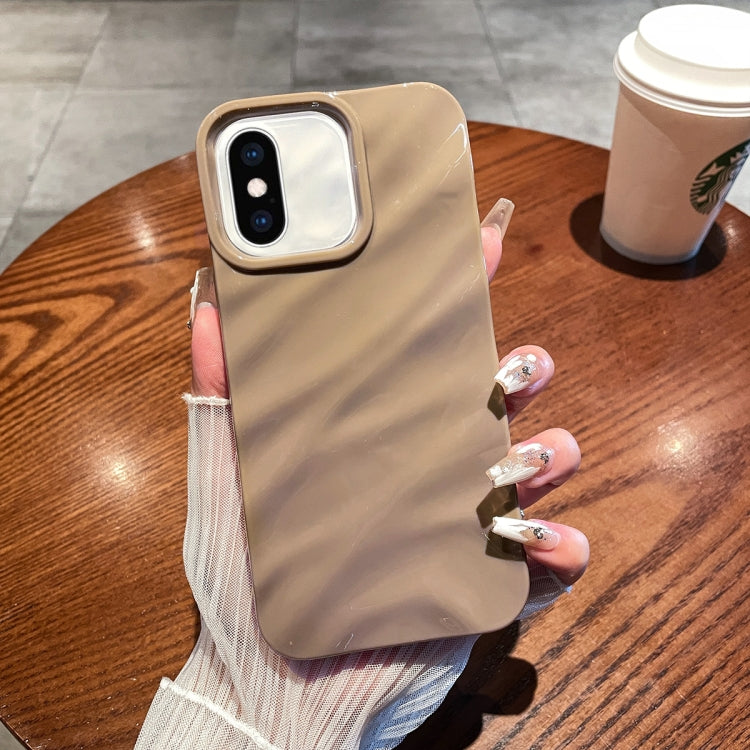 Solid Color Wave Texture TPU Phone Case, Series 2