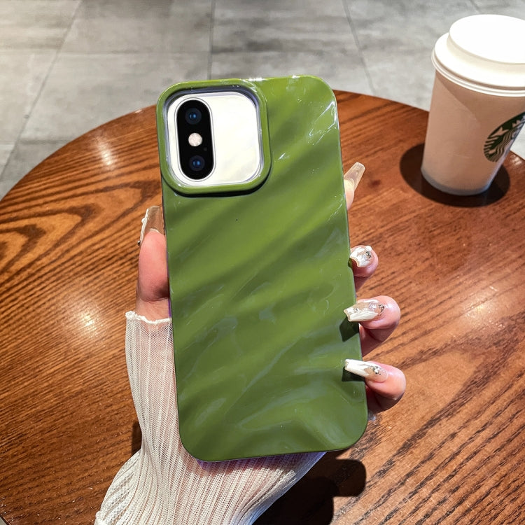 Solid Color Wave Texture TPU Phone Case, Series 2