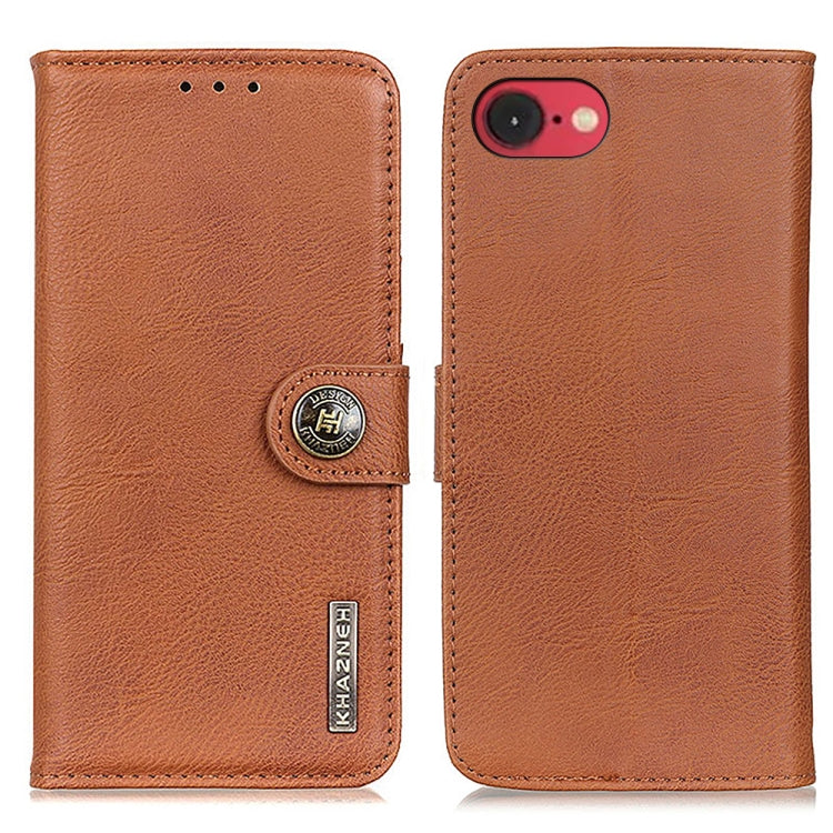 KHAZNEH Cowhide Texture Horizontal Flip Leather Phone Case, Series 1