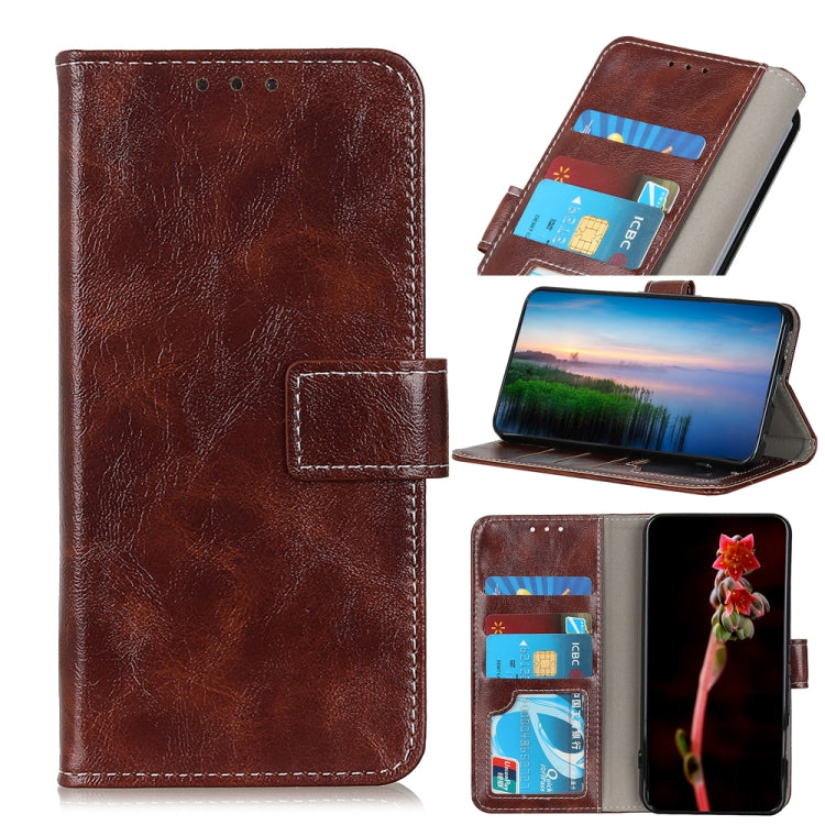 Retro Crazy Horse Texture Horizontal Flip Leather Phone Case, Series 2