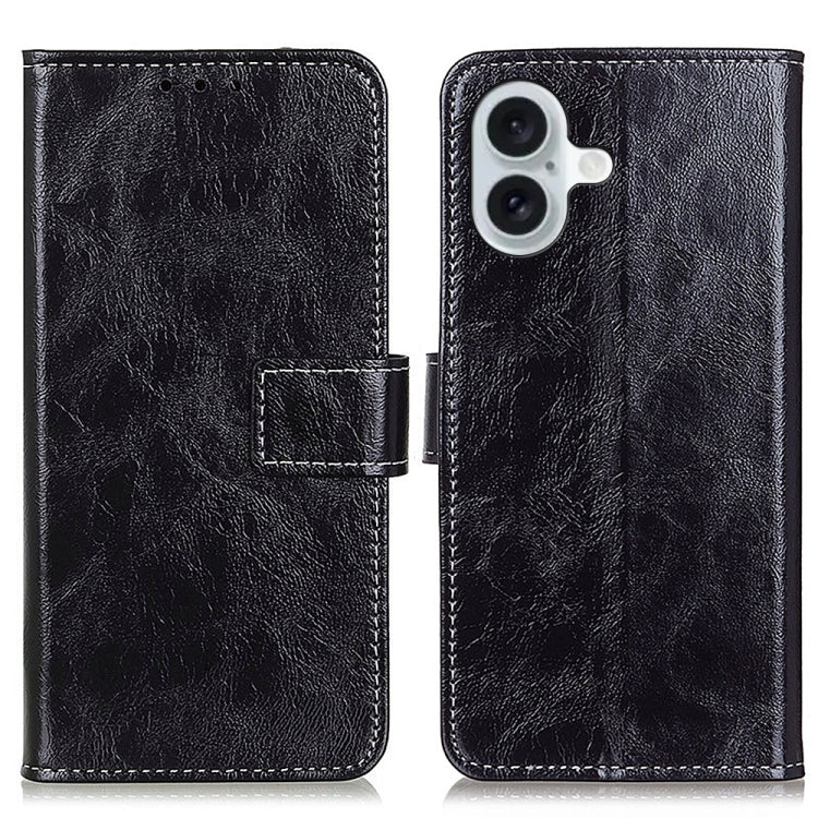 Retro Crazy Horse Texture Horizontal Flip Leather Phone Case, Series 1