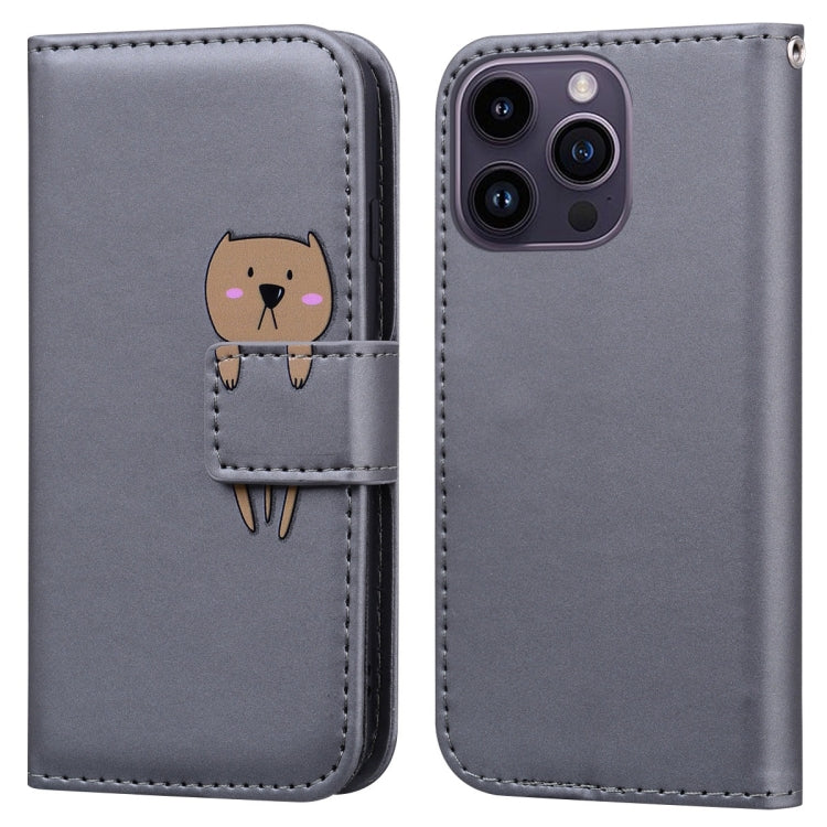 Cartoon Buckle Horizontal Flip Leather Phone Case, Series 4