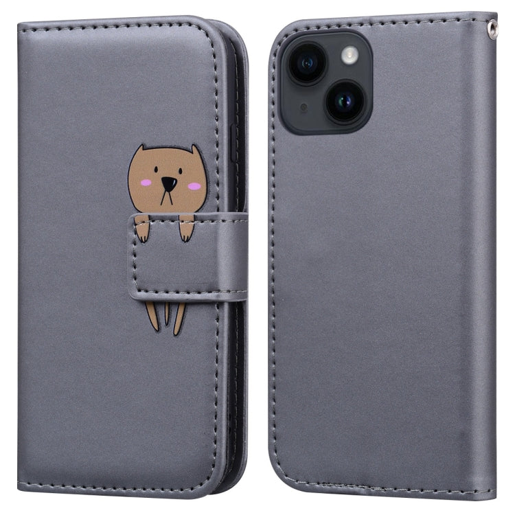 Cartoon Buckle Horizontal Flip Leather Phone Case, Series 3