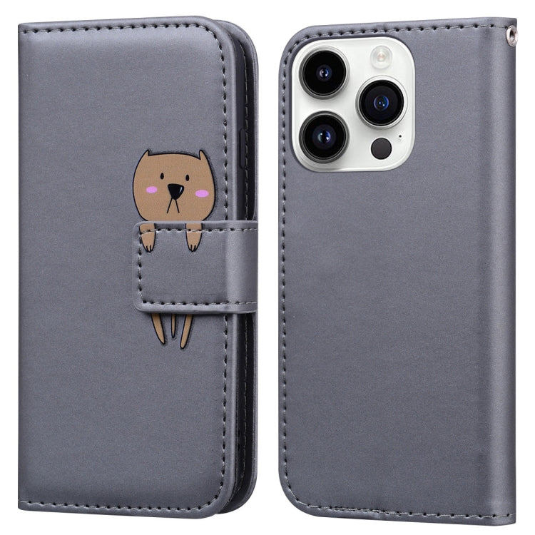 Cartoon Buckle Horizontal Flip Leather Phone Case, Series 4