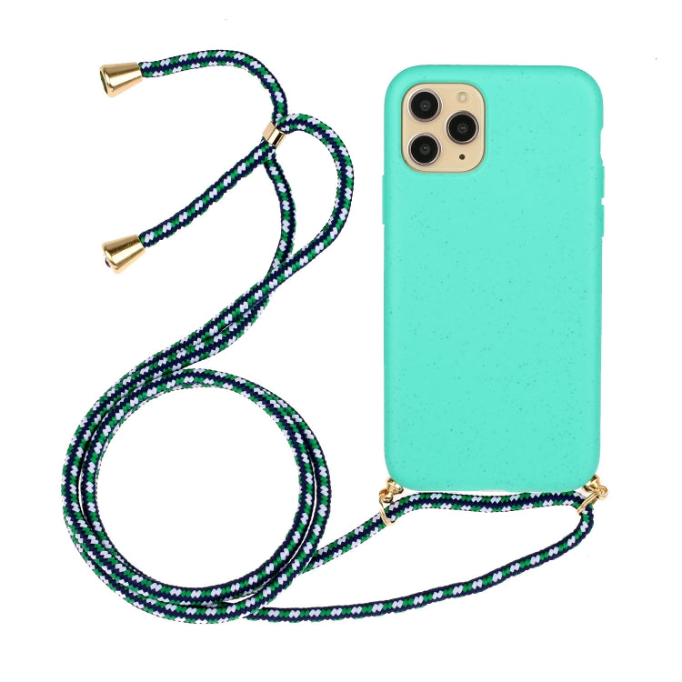 Wheat Straw Material + TPU Phone Case with Lanyard