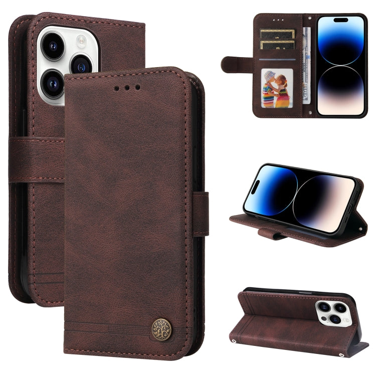 Skin Feel Life Tree Leather Phone Case, Series 2