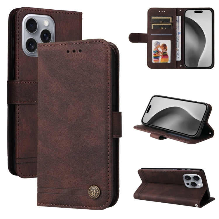 Skin Feel Life Tree Leather Phone Case, Series 2