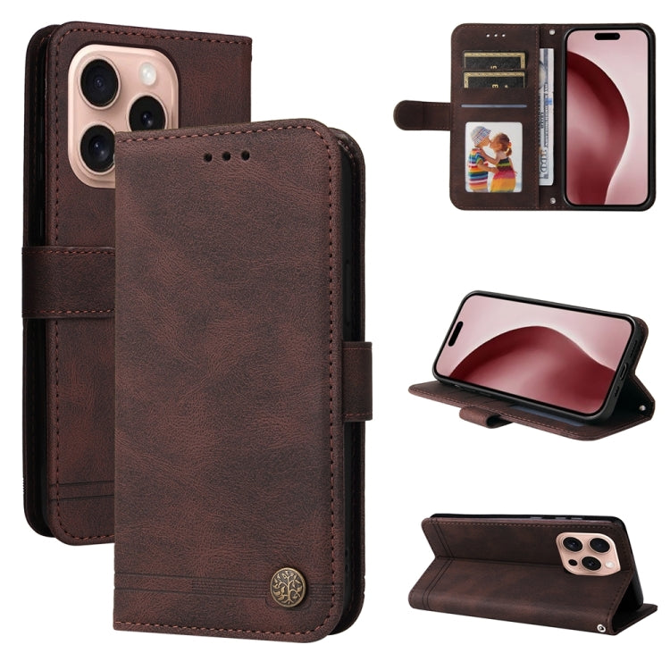 Skin Feel Life Tree Leather Phone Case, Series 1