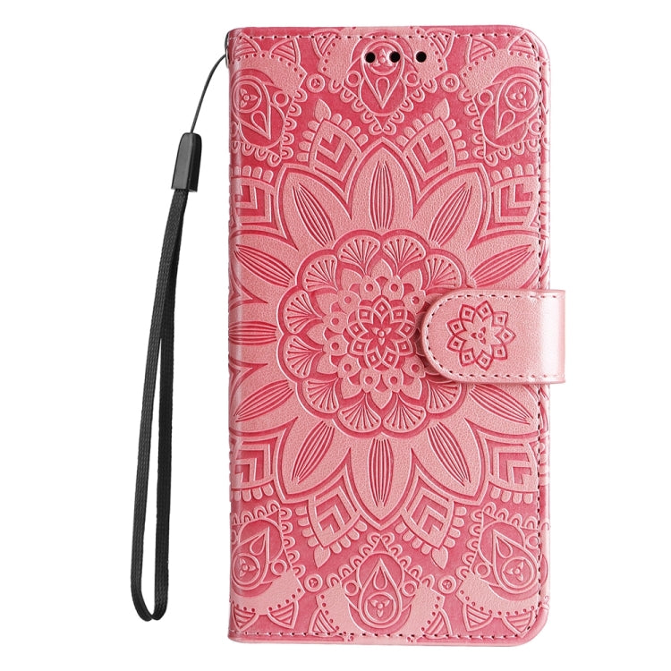 Embossed Sunflower Leather Phone Case, Series 2