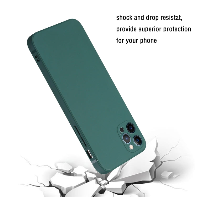 Straight Edge Solid Color TPU Shockproof Phone Case, Series 1