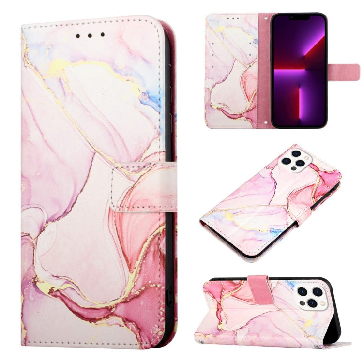 PT003 Marble Pattern Flip Leather Phone Case, Series 2