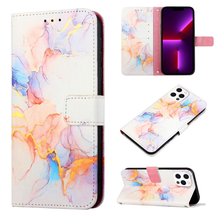 PT003 Marble Pattern Flip Leather Phone Case, Series 2