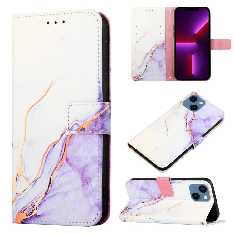 PT003 Marble Pattern Flip Leather Phone Case, Series 1