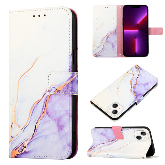 PT003 Marble Pattern Flip Leather Phone Case, Series 2