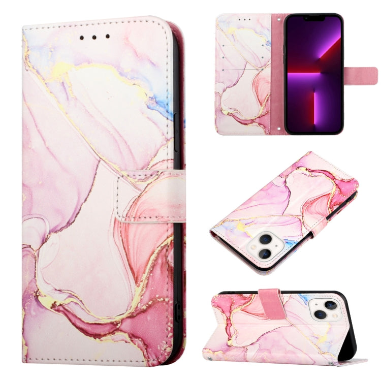 PT003 Marble Pattern Flip Leather Phone Case, Series 2