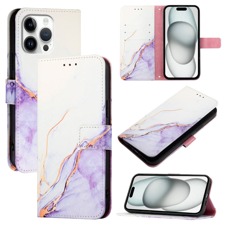 PT003 Marble Pattern Flip Leather Phone Case, Series 2