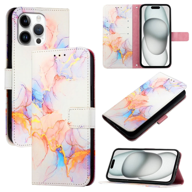 PT003 Marble Pattern Flip Leather Phone Case, Series 2