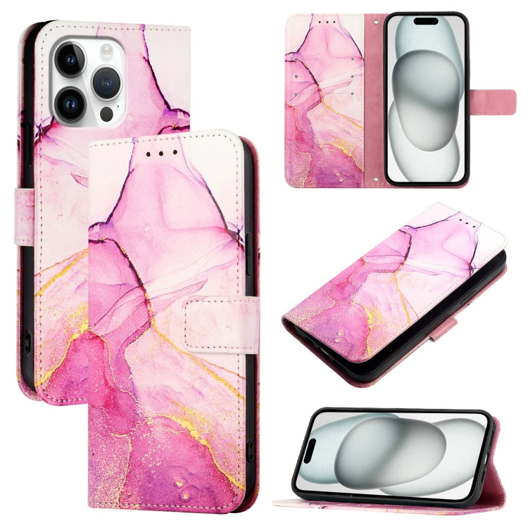 PT003 Marble Pattern Flip Leather Phone Case, Series 2