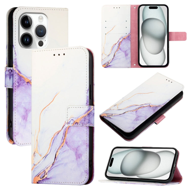 PT003 Marble Pattern Flip Leather Phone Case, Series 1