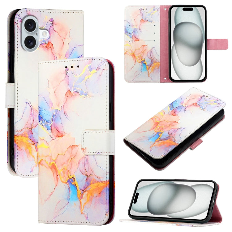 PT003 Marble Pattern Flip Leather Phone Case, Series 1