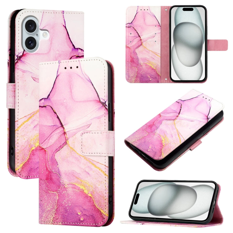 PT003 Marble Pattern Flip Leather Phone Case, Series 1