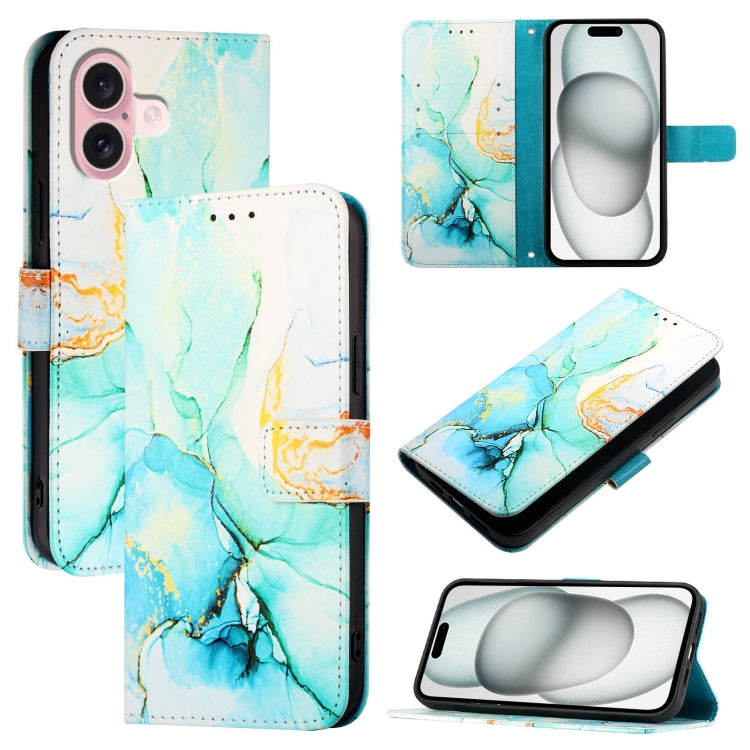 PT003 Marble Pattern Flip Leather Phone Case, Series 2