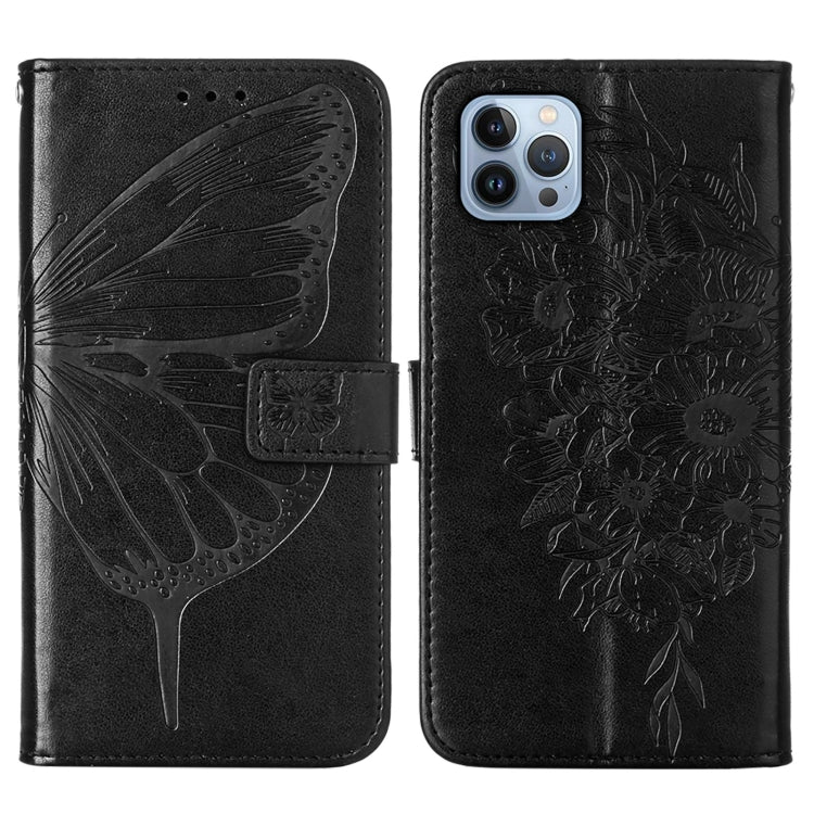 Embossed Butterfly Leather Phone Case, Series 4