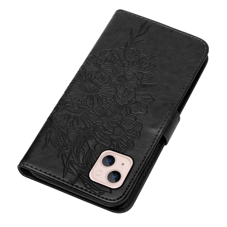 Embossed Butterfly Leather Phone Case, Series 3