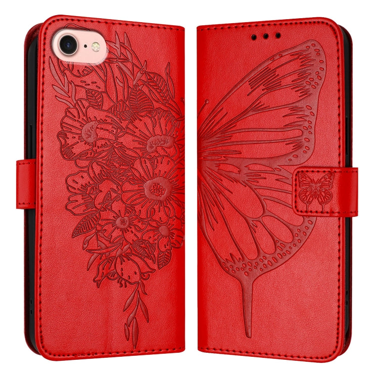 Embossed Butterfly Leather Phone Case, Series 2