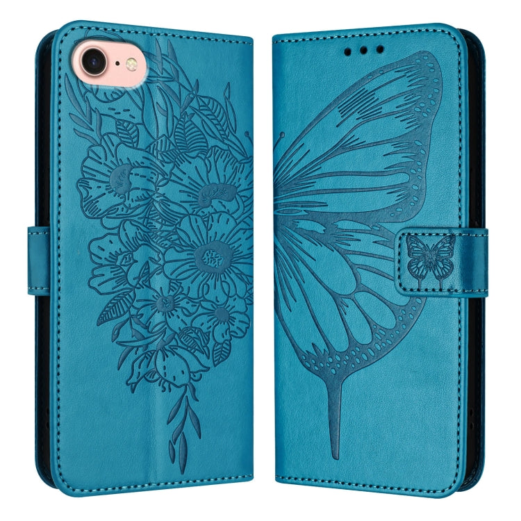 Embossed Butterfly Leather Phone Case, Series 2