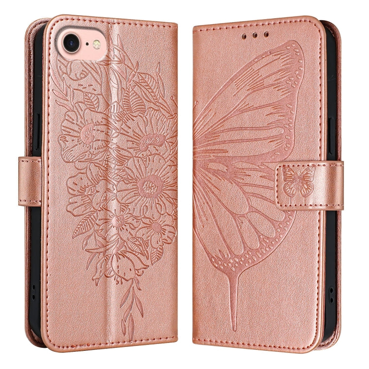 Embossed Butterfly Leather Phone Case, Series 2