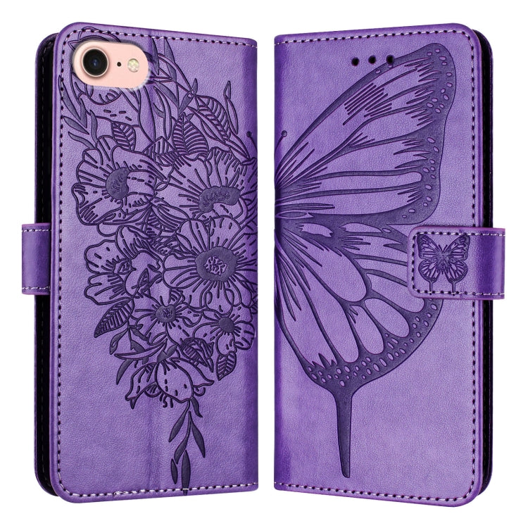 Embossed Butterfly Leather Phone Case, Series 2