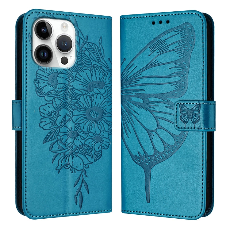 Embossed Butterfly Leather Phone Case, Series 3