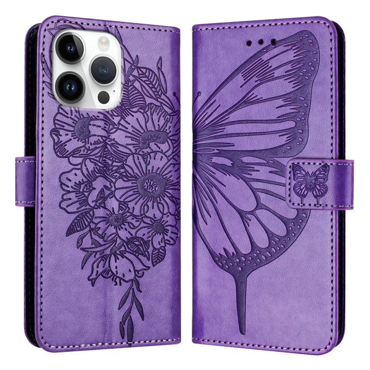 Embossed Butterfly Leather Phone Case, Series 3