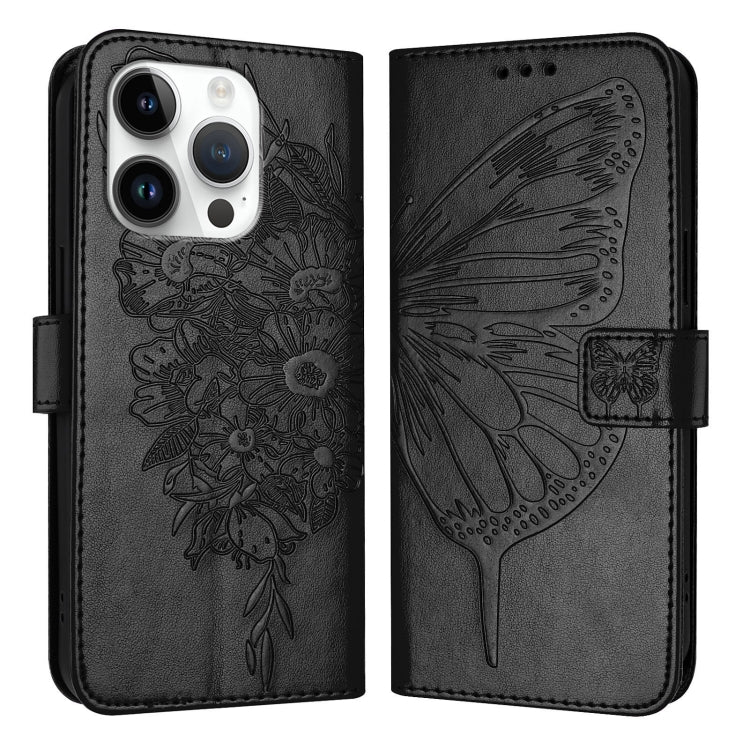 Embossed Butterfly Leather Phone Case, Series 2