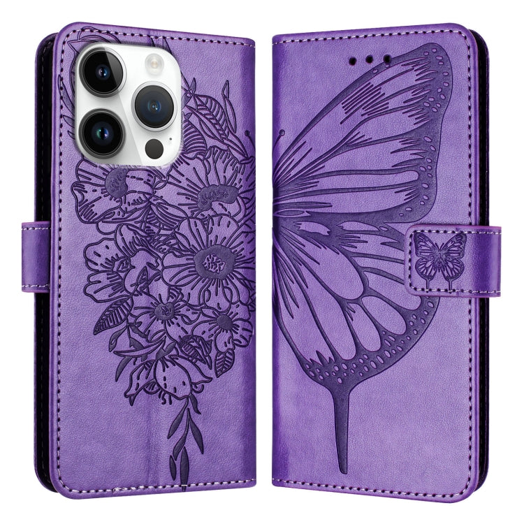 Embossed Butterfly Leather Phone Case, Series 2