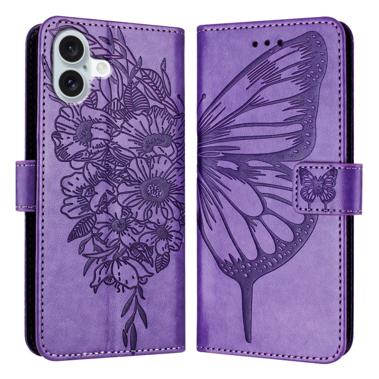 Embossed Butterfly Leather Phone Case, Series 1