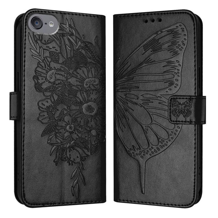 Embossed Butterfly Leather Phone Case, Series 2